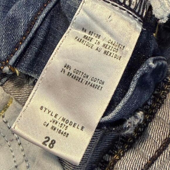 Guess Women's Blue Jeans Size 28 Bootcut - Picture 7 of 8